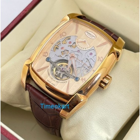 Parmigiani Fleurier: Kalpa XL Tourbillon Rose Gold Swiss Automatic Watch