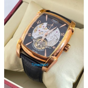 Parmigiani Fleurier: Kalpa XL Tourbillon Rose Gold Black Swiss Automatic Watch