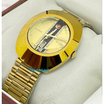 Rado Diastar Golden DAY-DATE 2 Swiss Automatic Watch