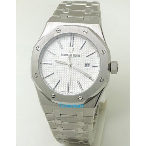 Audemars Piguet Royal Oak Steel White Watch