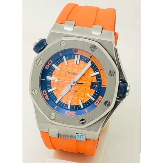 Audemars Piguet Royal Oak Offshore Diver Orange Swiss ETA Automatic Watch