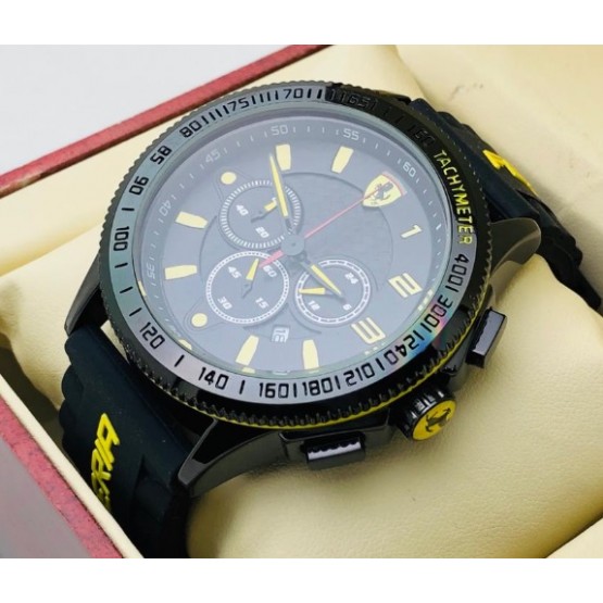 Ferrari Scuderia Black Men's Watch