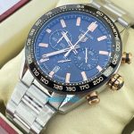 Tag Heuer Carrera Sport Black Chronograph Steel Watch