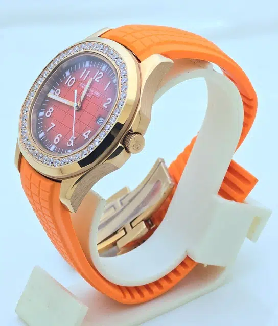 Patek Philippe Aquanaut Luce Orange Swiss Automatic Watch - Image 4