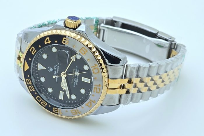 Rolex GMT Master II Dual Tone Jubilee Bracelet Swiss Automatic Watch - Image 5