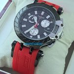 Tissot T-Race Chronograph Red Rubber Strap Watch