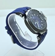 Tissot T-Race Chronograph Blue Rubber Strap Watch - Image 5
