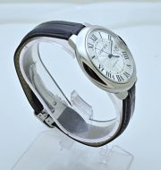 Cartier Ballon Bleu De Mens Steel Leather Strap Swiss Automatic Watch - Image 4