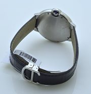Cartier Ballon Bleu De Mens Steel Leather Strap Swiss Automatic Watch - Image 6