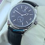 Rolex Cellini Black Leather Strap Swiss Automatic Watch