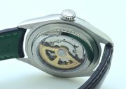 Rolex Cellini Black Leather Strap Swiss Automatic Watch - Image 8
