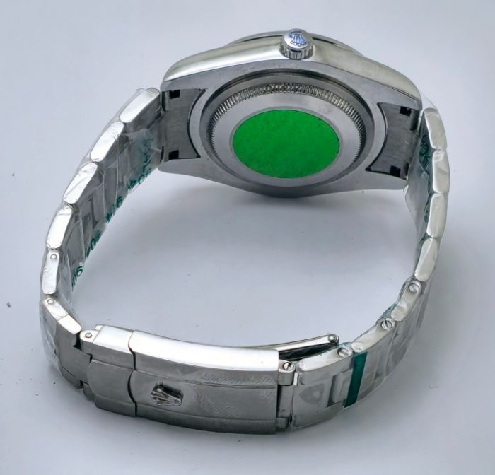 Rolex Oyster Perpetual White Steel Swiss Automatic Watch - Image 6