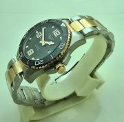 Longines Hydroconquest Green Dual Tone Swiss Automatic Watch - Image 4