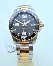 Longines Hydroconquest Black Dual Tone Swiss Automatic Watch - Image 3