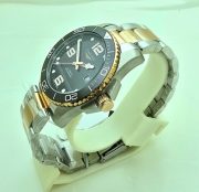 Longines Hydroconquest Black Dual Tone Swiss Automatic Watch - Image 4