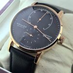 Nomos Glashutte LAMBDA Gangreserve 84 Stunden Steel Power Reserve Swiss Automatic Watch