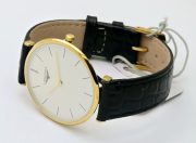 Longines La Grande Classique Ultra Slim Stick Mark Gold Leather Strap Watch - Image 6