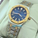 Audemars Piguet Royal Oak Blue Dual Tone Ladies Watch