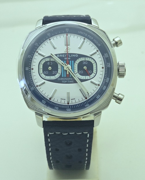 171025BA12 Breitling Top Time B01 Racing Blue Watch - Image 3