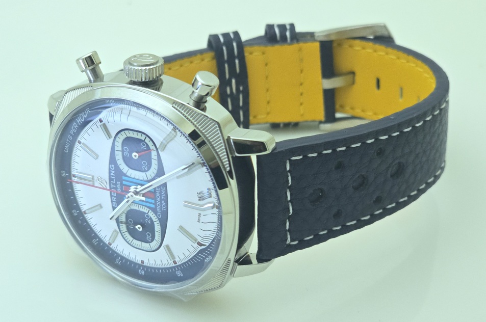 171025BA12345 Breitling Top Time B01 Racing Blue Watch - Image 6