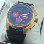 Porsche Design Chronograph Black Rubber Strap Watch