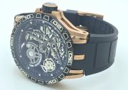 Roger Dubuis Aventador 2 Black Rubber Strap Swiss Automatic Watch - Image 6