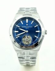 Vacheron Constantin Patrimony Overseas Tourbillon Blue SEMI ETA Swiss Automatic Watch - Image 3