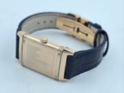 Jaeger Le Coultre Grande Reverso London Flagship Rose Gold Blue Watch - Image 7