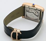 Cartier Tank MC Black Rose Gold Swiss ETA Automatic Watch - Image 7