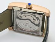 Cartier Tank MC Black Rose Gold Swiss ETA Automatic Watch - Image 8