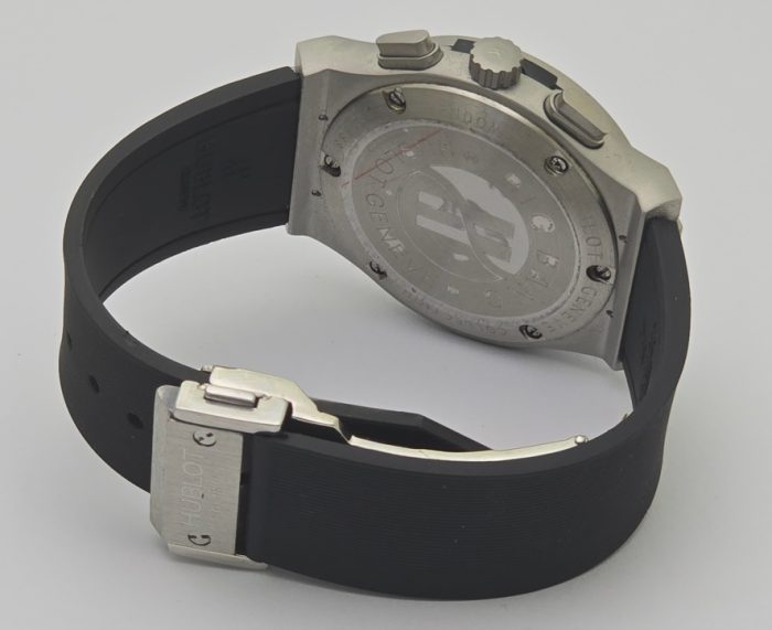 Hublot Big Bang Grey Black Rubber Strap Watch - Image 6