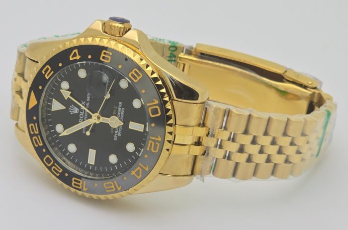 Rolex GMT Master II Golden Swiss Automatic Watch - Image 5