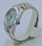 Rolex Day-Date Arabic Dial Ice Blue Automatic Watch - 2 - Image 4