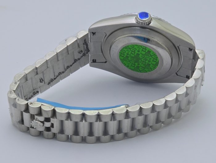 Rolex Day-Date Arabic Dial Ice Blue Automatic Watch - 2 - Image 6