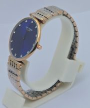 Longines Elegance La Grande Diamond Mark Blue Dual Tone Watch - Image 4