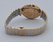 Longines Elegance La Grande Diamond Mark Blue Dual Tone Watch - Image 7