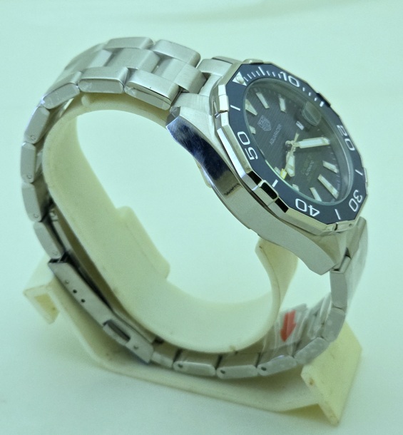231025E1234 TAG Heuer Aquaracer Calibre 5 Blue Swiss Automatic Watch - Image 5