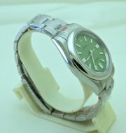 Rolex Oyster Perpetual Pistachio Steel Swiss Automatic Watch - Image 5