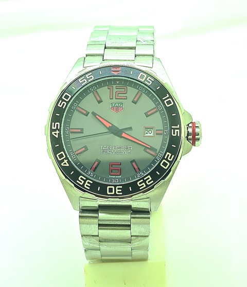 241025CB12345 Tag Heuer Formula 1 Date Caliber 5 Grey Swiss Automatic Watch - Image 3
