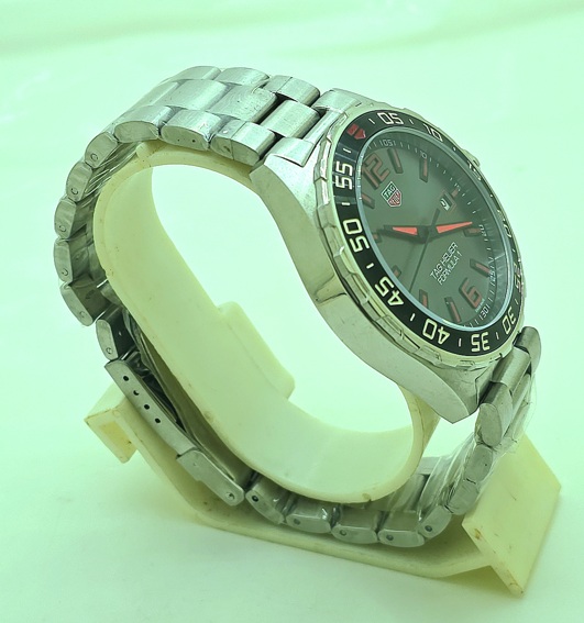 241025CB1234567 Tag Heuer Formula 1 Date Caliber 5 Grey Swiss Automatic Watch - Image 5