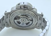 Panerai Marina Smokey Blue Steel Swiss Automatic Watch - Image 8