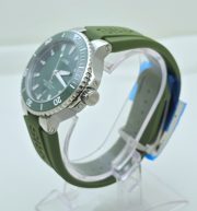 Oris Aquis Green Rubber Strap Swiss Automatic Watch - Image 4