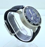 Oris Aquis Chronograph Depth Gauge Black Rubber Strap Watch - Image 5