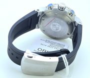 Oris Aquis Chronograph Depth Gauge Black Rubber Strap Watch - Image 7