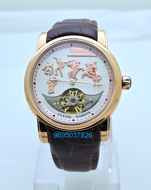 300825SA12 Ulysse Nardin Alexander The Great White Swiss Automatic Watch - Image 3