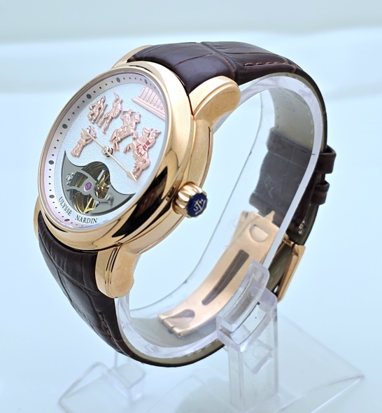 300825SA123 Ulysse Nardin Alexander The Great White Swiss Automatic Watch - Image 4