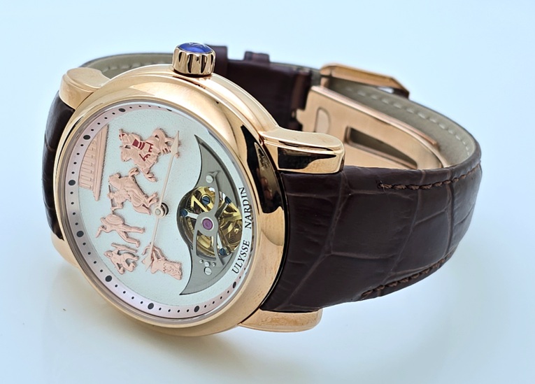 300825SA12345 Ulysse Nardin Alexander The Great White Swiss Automatic Watch - Image 6