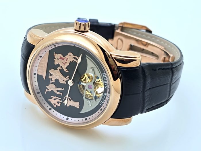 Ulysse Nardin Alexander The Great Black Swiss Automatic Watch - Image 6