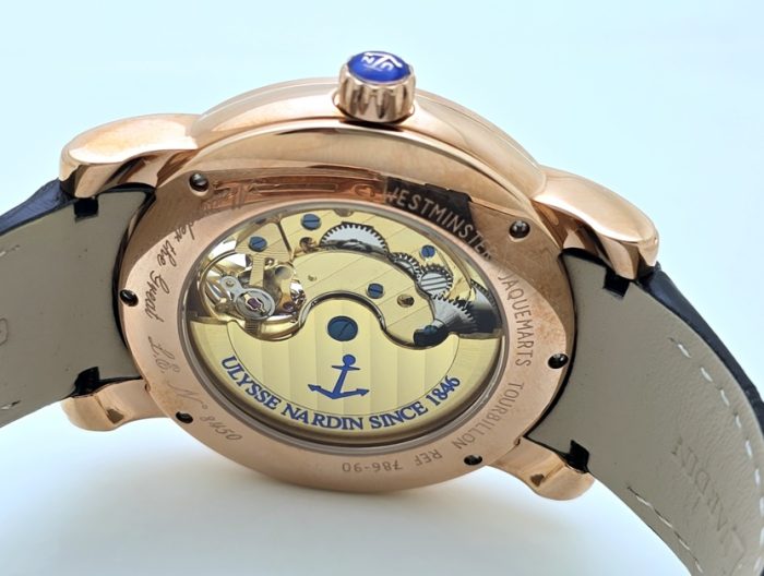 Ulysse Nardin Alexander The Great Black Swiss Automatic Watch - Image 8