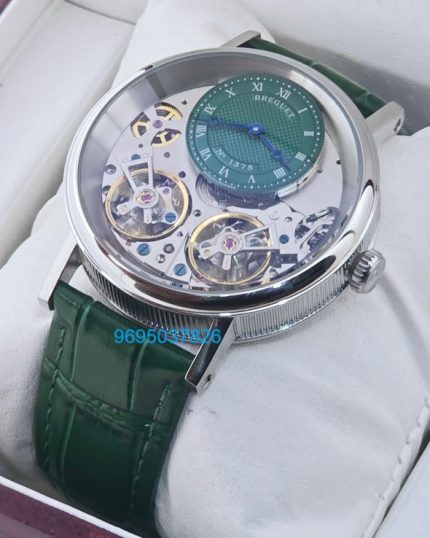 Breguet Tradition Quantième Rétrograde 7597 Green Swiss Automatic Watch